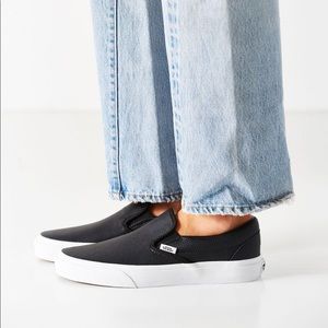 Vans Perf Leather Slip Ons